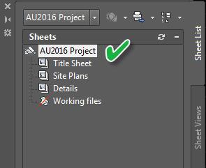 We need a pdf (output) folder to let your sheet set know where to publish the pdf files.
