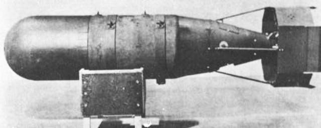 WW2: Allies ATSC VB-1/VB-2 Azon VB-3/VB-4 Razon Guided Bombs - The Azon series: first operational U.S. guided bombs; VB-1 Azon - 'Azimuth Only' Radio command link controlled tail-kit attached to a standard 1,000 lb.