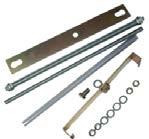 SUS-MT- 300-KIT- 12MM 760174052 Suspension kit, 1M, 12mm threaded rod, 300mm x 100mm The suspension mounting bracket kit is used to attach 300mm (12") channel to existing steelwork from above.
