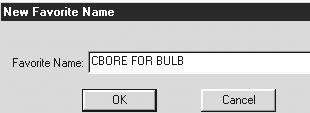 Engineering Design with SolidWorks 153) Add the new hole type to your favorites list. Click the Add button. Enter CBORE FOR BULB. Click OK. 154) Click Next from the Hole Definition dialog box.