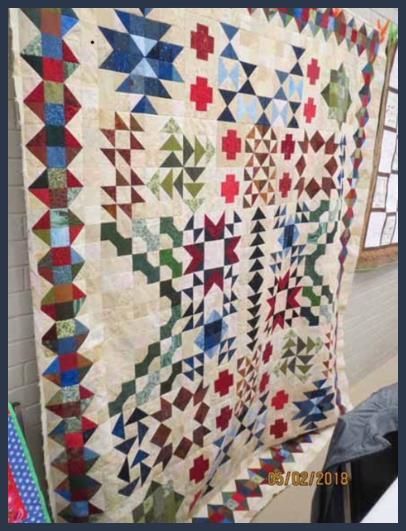 There will be some of the BOM quilts in the quilt