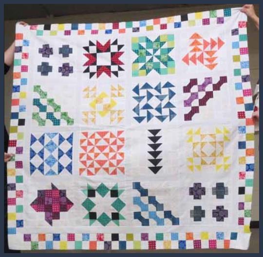 It s a great way to put your stamp on the quilt.