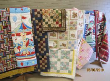 Community Quilts We had a full house for April s workshop sixteen members attended!