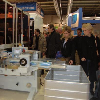 international exhibitors: Nicolai Geyer, from ARBURG press office: "a full success at PLAST'09.