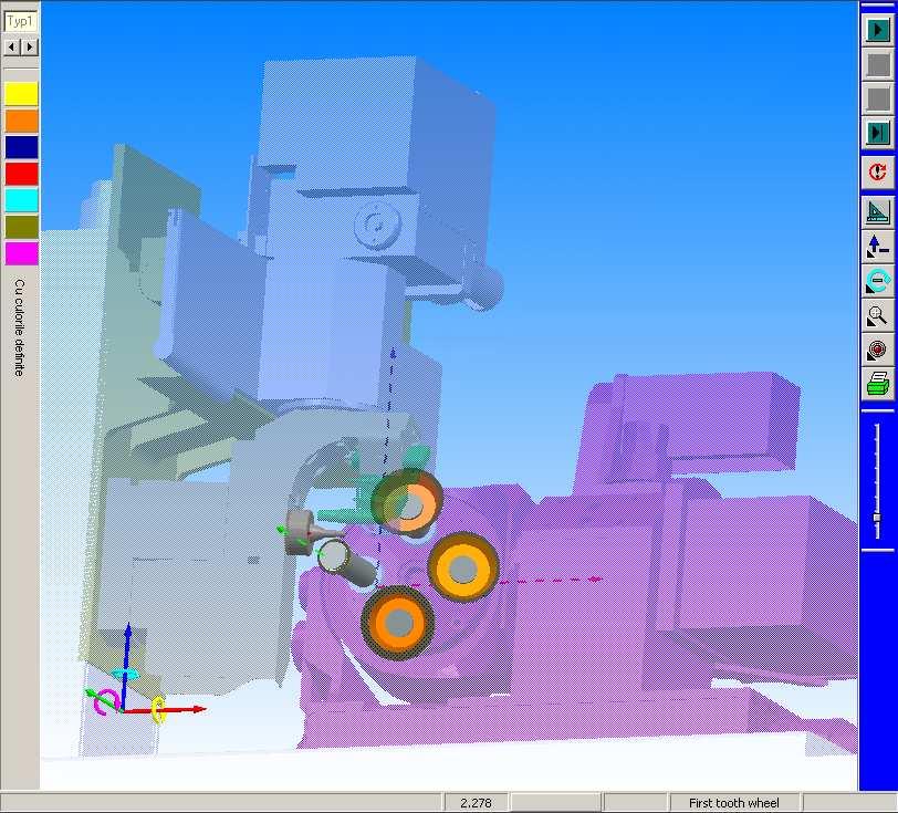 Following this modelling, the design team can perform a finite element analysis of the digital model.