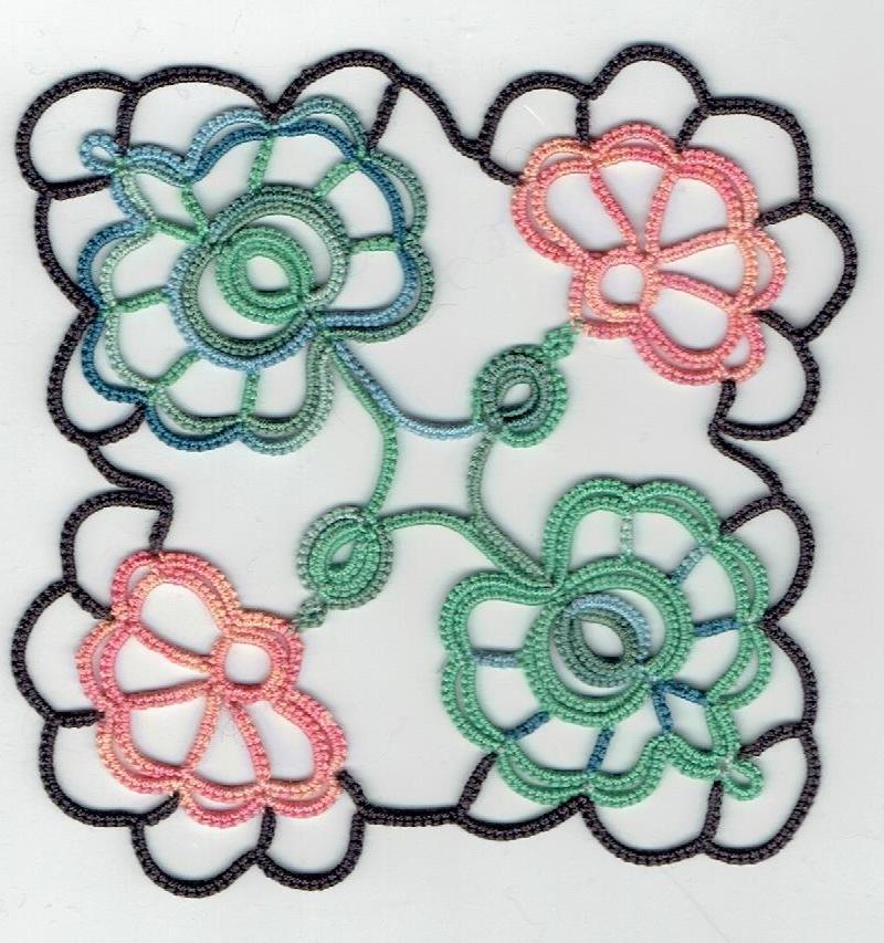 Tatted Lace with Vicki Clarke This class is about a changing motif that alters slightly from project to project.