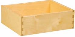 Traditional Roll Out Shelves TRADITIONAL 9 PLY BIRCH BOX SS3-21PW - Traditional Roll Out Shelf Kit - Plywood Construction Specifications: 3-3/4 Tall x 21 Deep 1/2 Prefinished Plywood with Dovetail