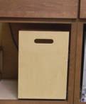 with Doweled Construction 1/2 Prefinished Plywood Face Includes side-mount Drawer