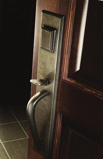 These collections will offer you a wide range of choices in door hardware,