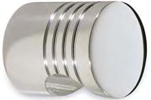 104 3/4 1 105 1 1 1/8 Solid brass, shown in Polished Chrome 110 1 1