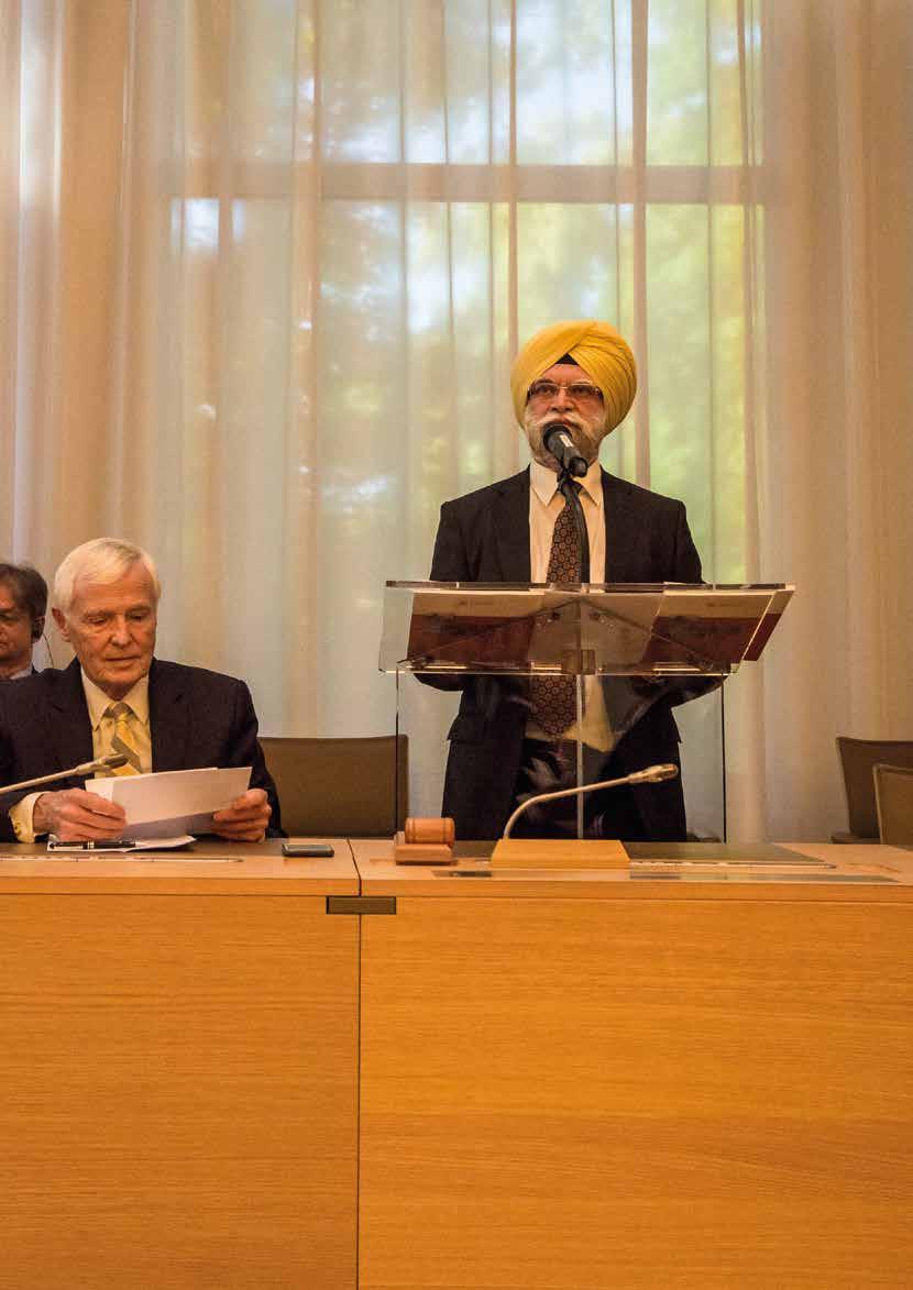 Appellate Body Chair Ujal Singh Bhatia highlighted the challenges facing the