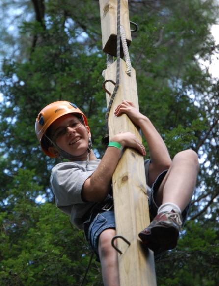 What is the TEAM Challenge Ropes Course?