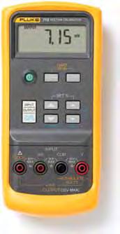Fluke 715, 707 and 705 Loop Calibrators Complete family of Volt/mA calibrators Fluke 715 Specifications Ordering information Included accessories Test leads, alligator clips, holster, traceable