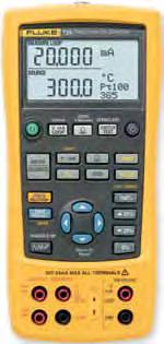 Fluke 726 and 725 Multifunction Process Calibrators Fluke 726 Fluke 726 Precision Multifunction Process Calibrator The Fluke 726 measures and sources nearly all process parameters and can calibrate