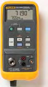 Fluke 717, 718 and 719 Pressure Calibrators Accurate and rugged, temperature calibration tools Pressure Enabled Fluke 719 Specifications Ordering information Fluke 719 Electric Pressure Calibrators