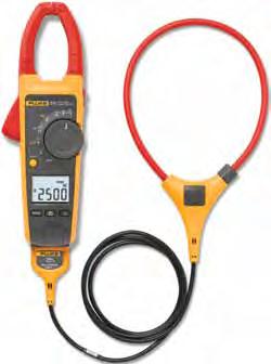 Additionally, the 376, 375 and 374 are compatible with the iflex Flexible Current Probe (included with the 376, sold separately for the 375 and 374), and provide increased measurement readings to