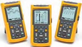You may not be around to see it your Fluke ScopeMeter will. In this paperless recorder mode, you can plot the minimum and maximum peak values and average over time up to 16 days.