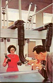 "master at first, mechanical linkages and cables 1954: electrical and