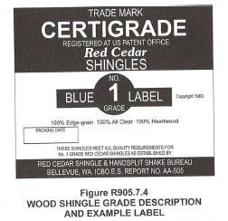 WOOD SHINGLES, R905.7 Wood shingles must be installed on slopes that are at least 3:12 or greater.