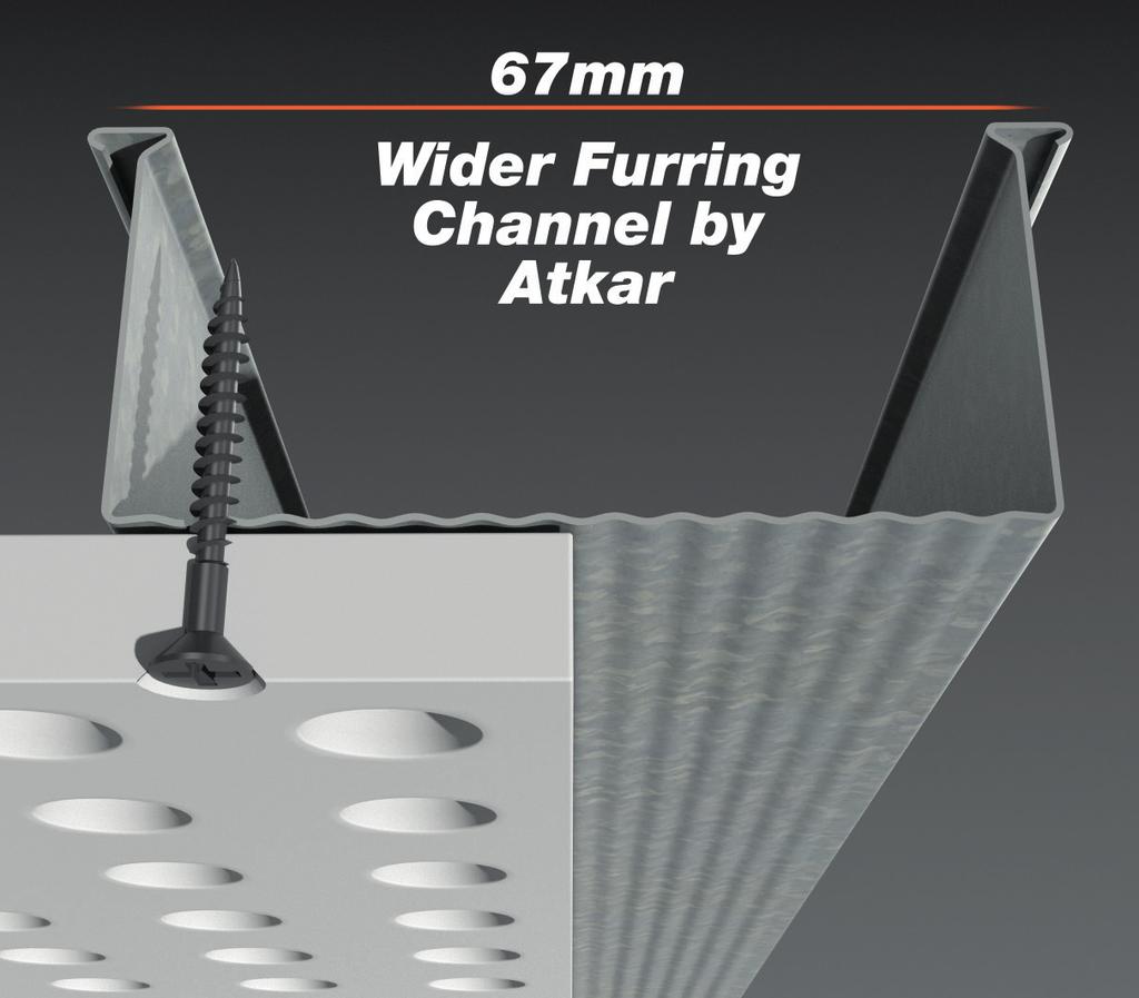 Atkar Group can supply all the ceiling system components required for your VoglFuge installation.