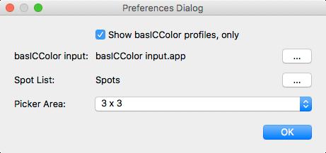 If you uncheck this box, all the profiles in the Color/ColorSync folder will be shown.