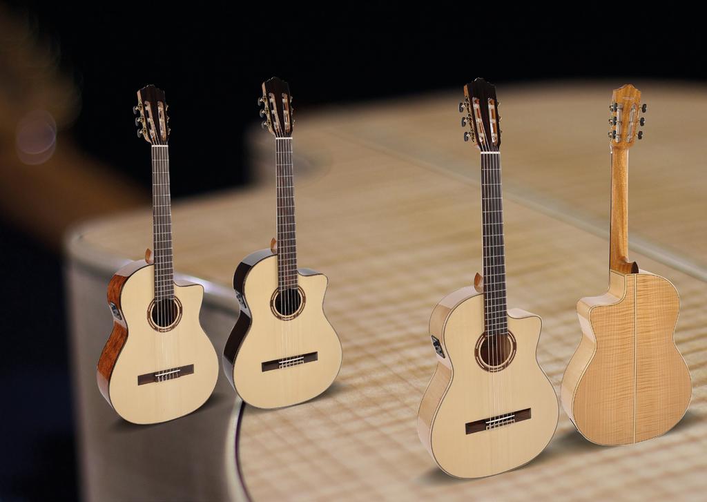 CROSSOVER SERIES the lightest, most resonating instruments available CROSSOVER SERIES the lightest, most resonating instruments available bone nut and saddle, Spanish neck joint, light weight double