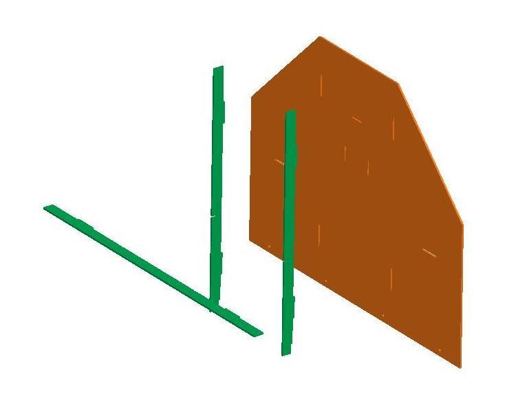 Step 1 Coil Hood Vertical Rib Coil Hood End Plate Slide Coil Hood Horizontal Rib and Coil Hood Vertical Rib (2) into the