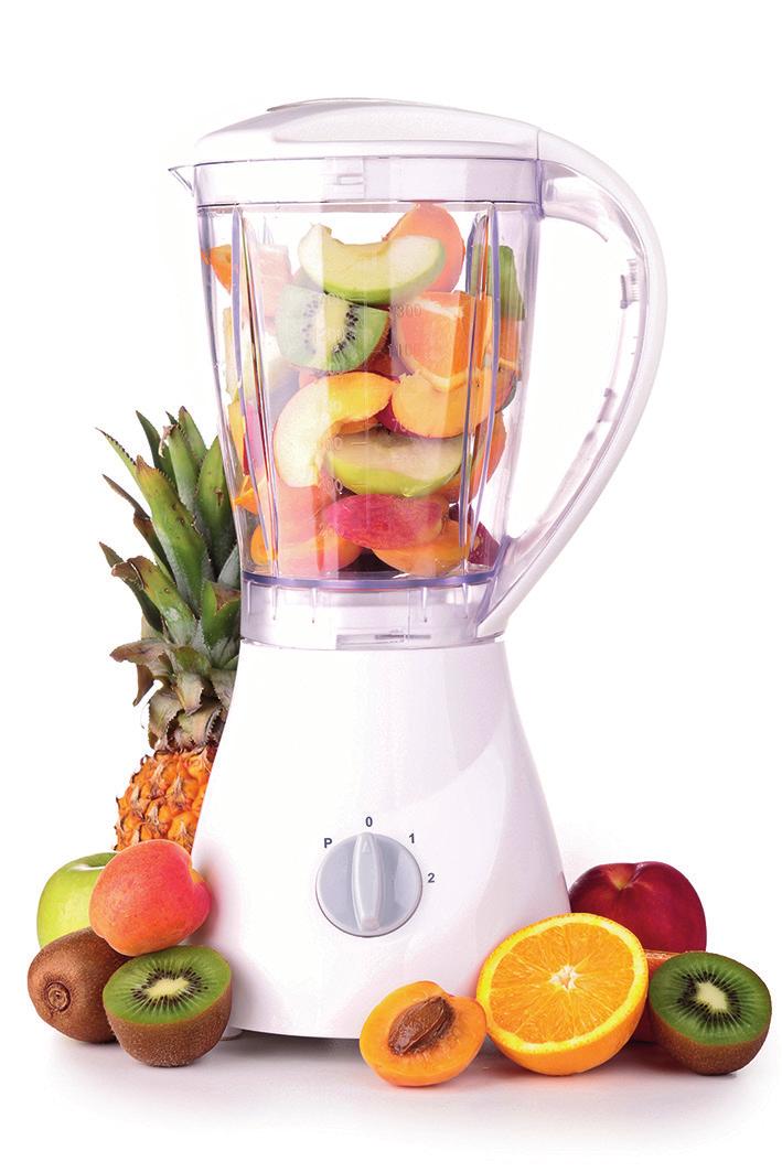 5. Modelling techniques were used during the design of the blender shown below.