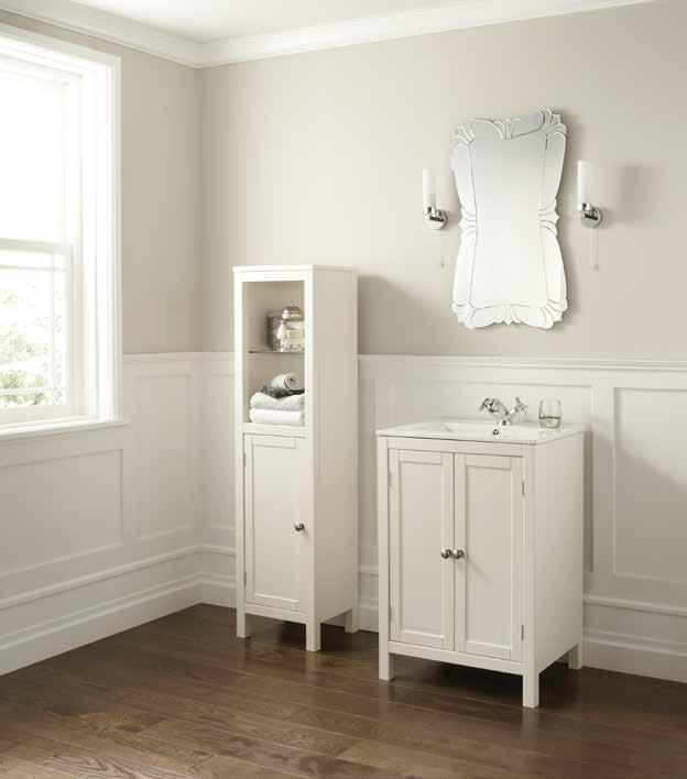 freestanding freestanding - a subtle light cream Freestanding units offer great flexibility when it comes to organising your space and adapting to ever-changing lifestyle needs.