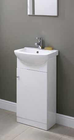 range features Preassembled units 18mm carcasses, doors and drawers for quality and durability Soft close on all doors and