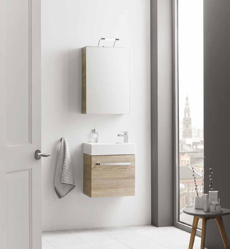 450 enhance the illusion of space with our 450 vanity Eko is perfect for even the