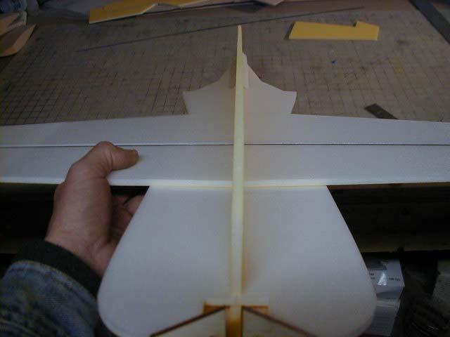 Step 5 B Glue the hinged horizontal