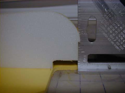 Step 2 B Use level to hold the cross brace 90 degrees to the fuse side and flat on the table,