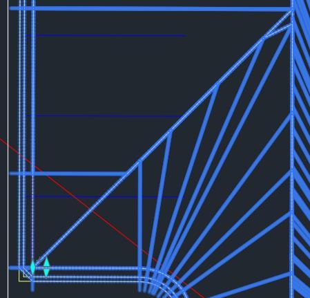 Tip: If the frequency does not fix the problem, you may need to split these regions once more and select the intersection of the two feature lines.