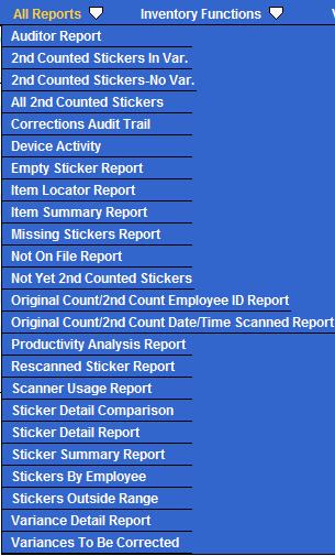View Reports Screenshot of All Reports