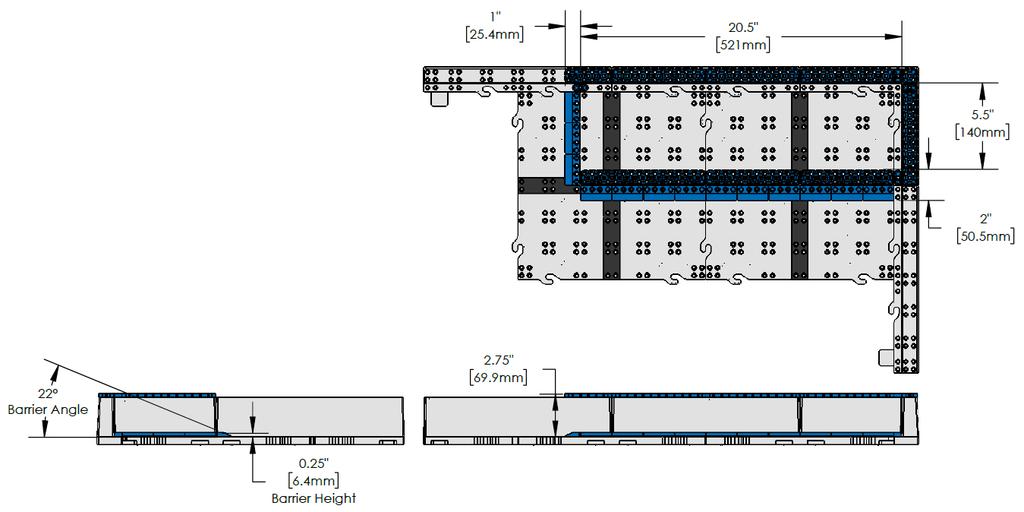 Rectangular Building Zone Specifications The Rectangular Building Zone in VEX