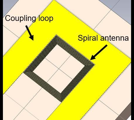 to work with the micro-tracer. Wireless communication and power transfer was successfully realized at 1mm distance.