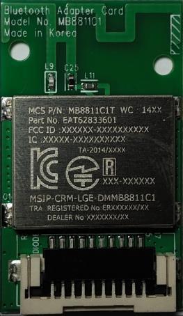 Bluetooth Module : MB8811C1 [top] [bottom] This MB8811C1 Module is compatible with Bluetooth specification version 4.0.