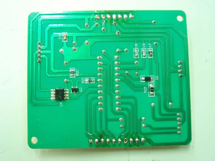 Rear view of EUT s PCB