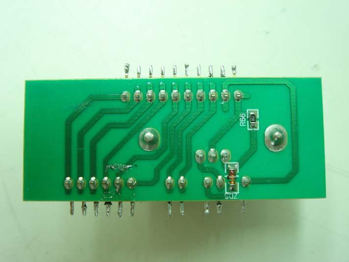 Rear view of EUT s PCB