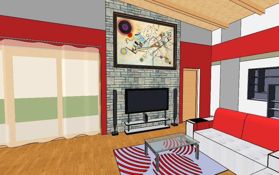 Interior Design 87 PICTURE ON WALL With the Picture on wall command of ARCHLine.XP INTERIOR you can quickly and easily place pictures on the walls.