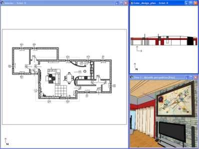 90 Learning Interior NEW DRAWING WINDOW FOR THE COLOUR PLAN It is useful to organize the plans within the project, because this way it is easier to work on them and your work is clearer.