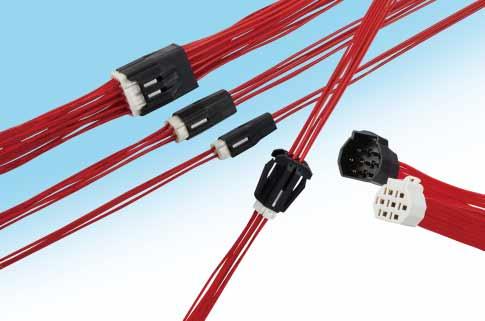 2 2.2 mm Pitch, Wire-to-Wire Connectors for Small Spaces DF62 Series Compact shape due to 2 x 2.