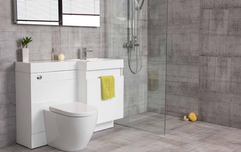 Available in a rectified Blanco white body tile and a choice of the Blind feature or the Arkan feature tile.
