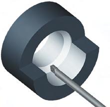 Turning Tools TURNING A Corresponding tool holders of insert TP STUPR/L Kr:93 o Stock Basic dimensions(mm) Screw Wrench --- --- R L Dmin ød h L S --- --- S10M-STUPR/L09 13 10 9.