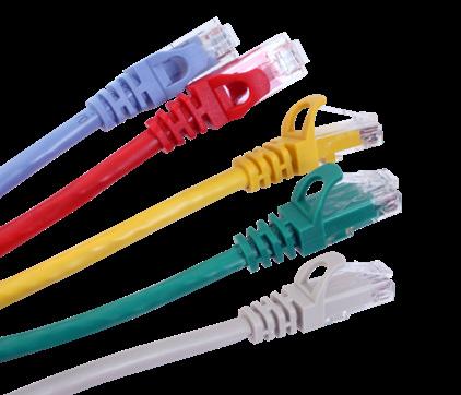 TRIAX CAT6 cables patch leads 250 MHz stranded copper 23 AWG Type: Cat 6, 0.5m patch leads Premium Grade Cat 6, 3.