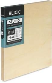 92 Blick Academic Cotton Canvas Twin Packs These canvases are a good quality, economical option for students.