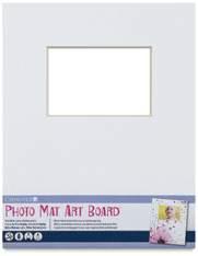 presentation Crescent Photo Mat Art Boards Available in frame-ready sizes, these versatile mat boards have a mixed media surface that can be decorated with paint,