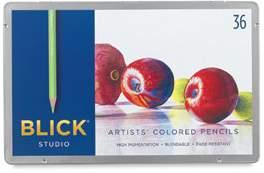 39 Blick Studio Artists' Colored Pencil Sets Ideal for drawing, illustrating, and coloring, Blick's highly pigmented, richly colored pencils