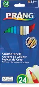 49 D20194-1012 12 Colors 9.99 8.99 Conté à Paris Crayon Sets Highest-quality, rich, vibrant pigments in a fi ne kaolin clay base.